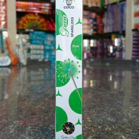12cm Green Sparklers