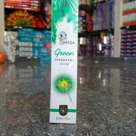 15cm Green Sparklers