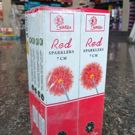 7cm Red Sparklers